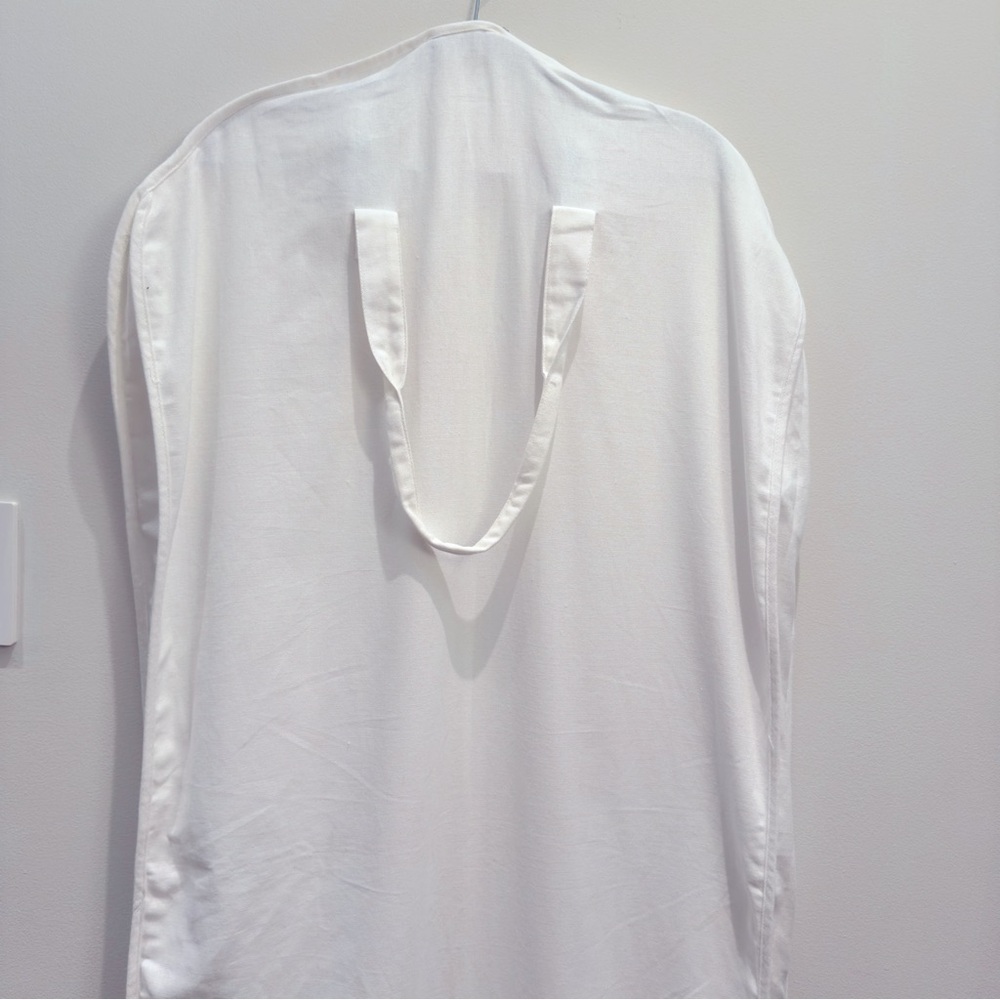 Dior Large White Garment Bag Cotton 4 Feet x 2 Feet - Picture 4 of 8